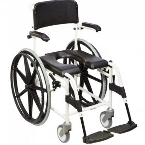 Silla de baño autopropulsable